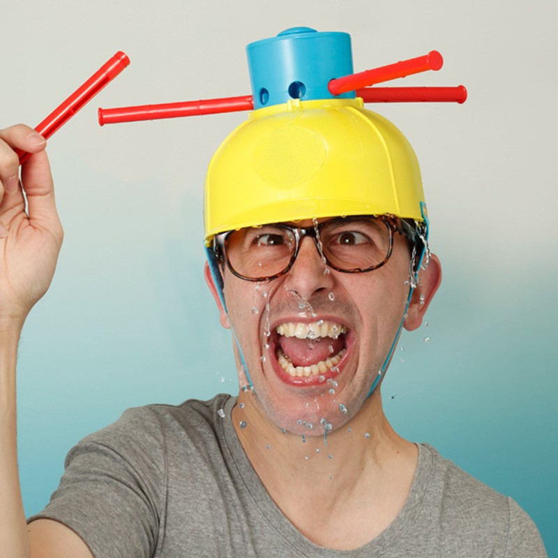 قبعة لعبة الرأس المبللة، قبعة  - مراجعة Party Games Jogos وسعره