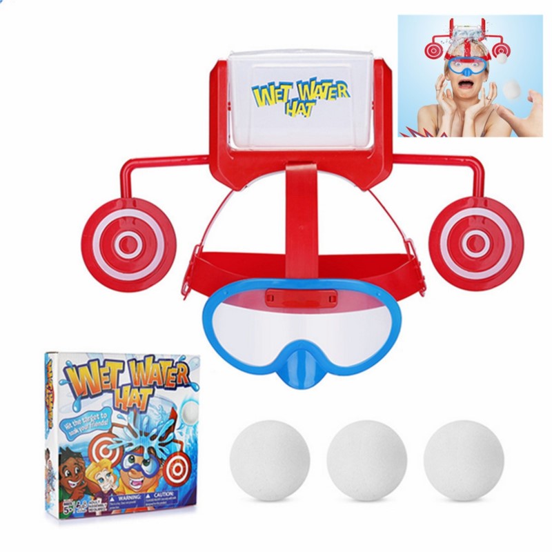 قبعة لعبة الرأس المبللة، قبعة  - مراجعة Party Games Jogos وسعره