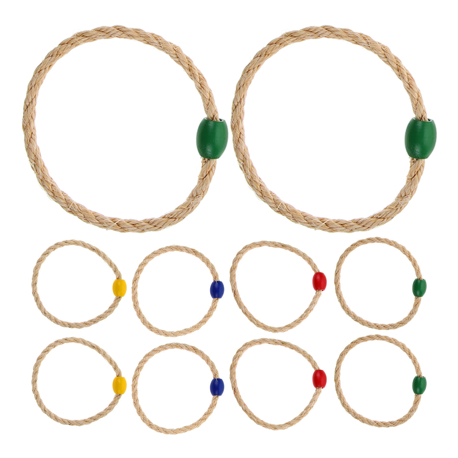10 قطع من لعبة رمي الحلقات الخ - مراجعة Ring Toss Outdoor وسعره