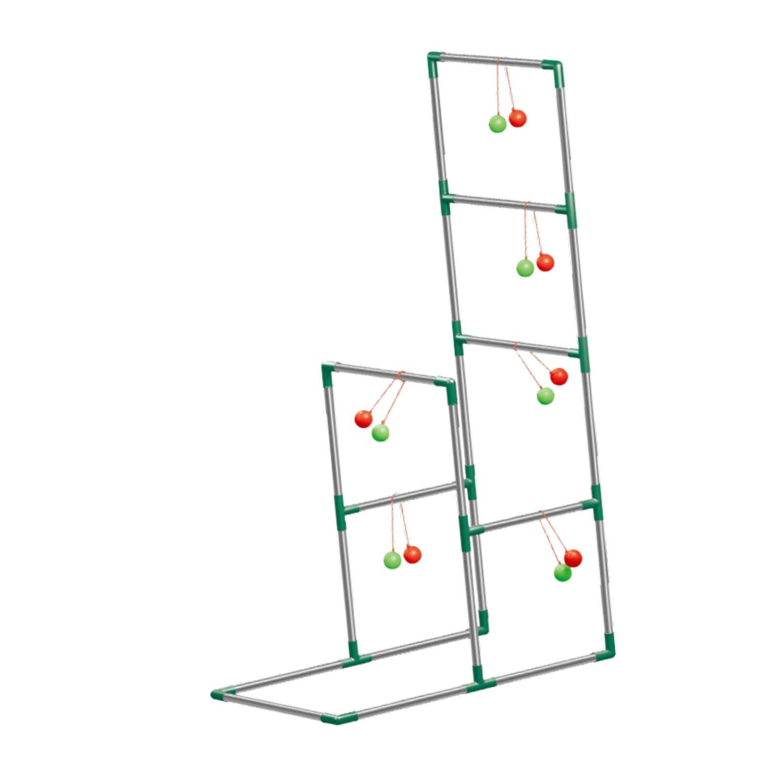 مجموعة لعبة رمي السلالم الخارج - مراجعة Ladder Toss Set وسعره