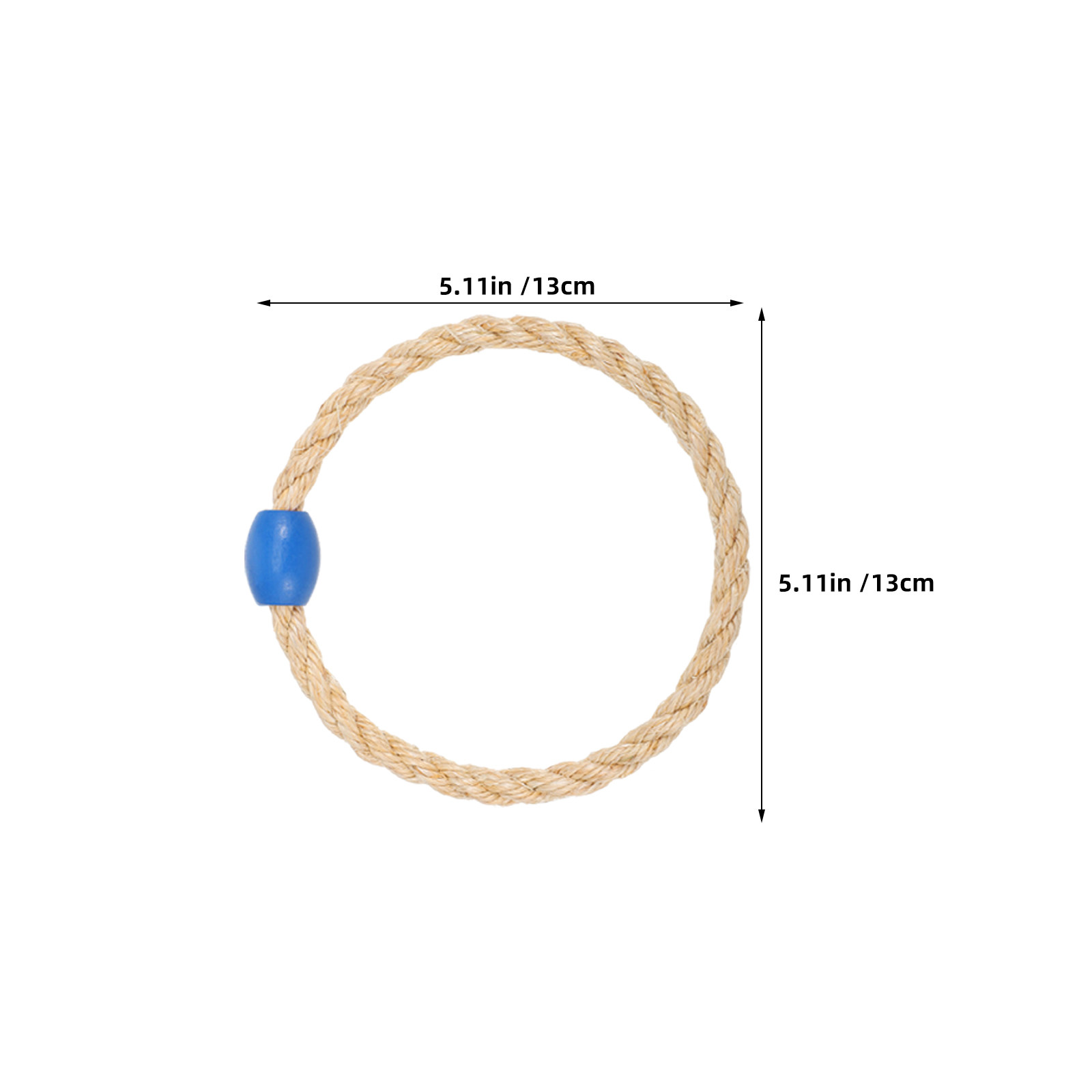 15 قطعة من حلقات حبل السيزال ل - مراجعة Ring Toss Outdoor وسعره